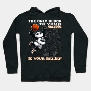 Panda's Dunk to Success Hoodie